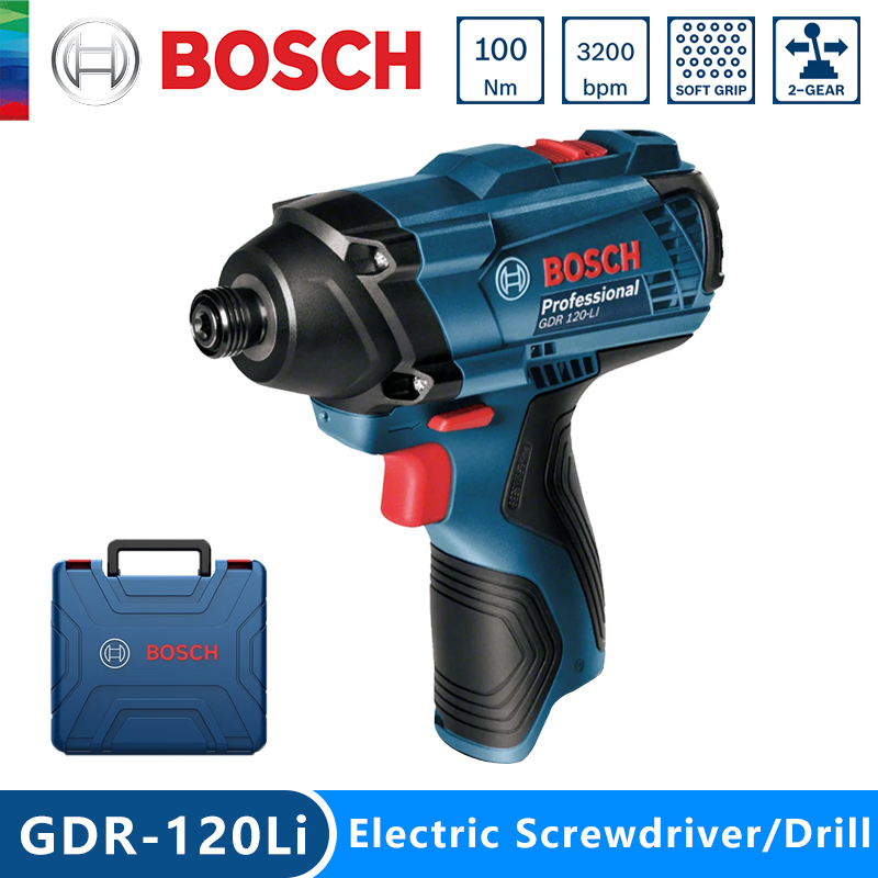 Power Drill Cordless - Bosch Original GDR 120-LI Rechargeable Cordless