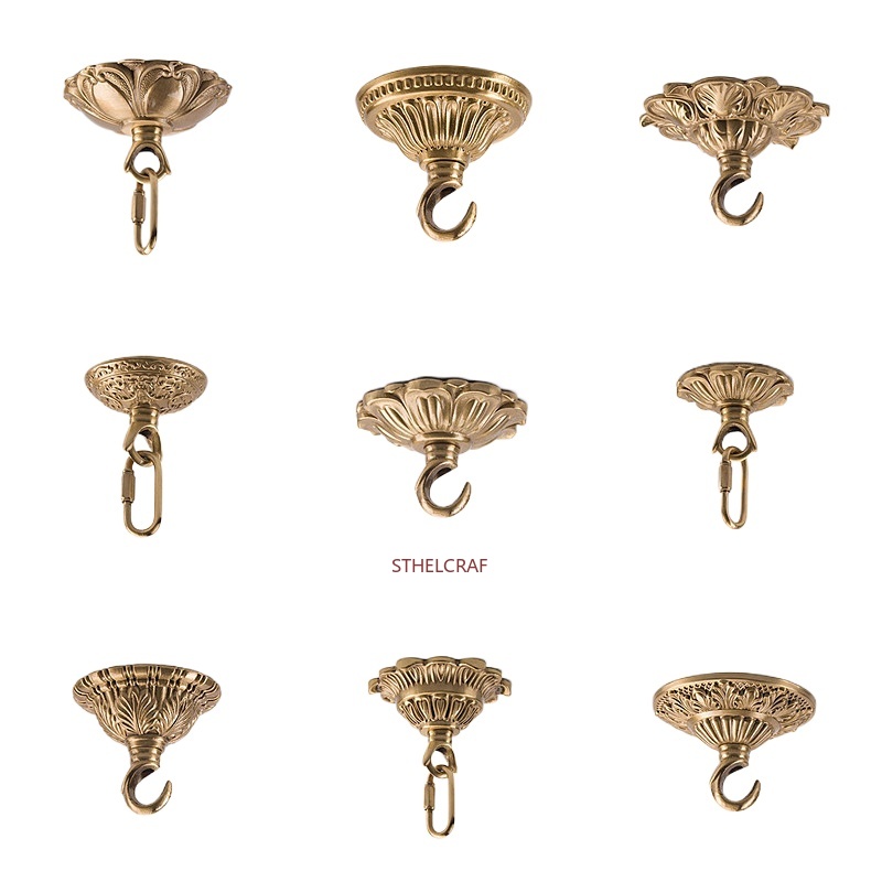 Home Improvement Warehouse - 1PC High-end Brass Hook Home Improvement