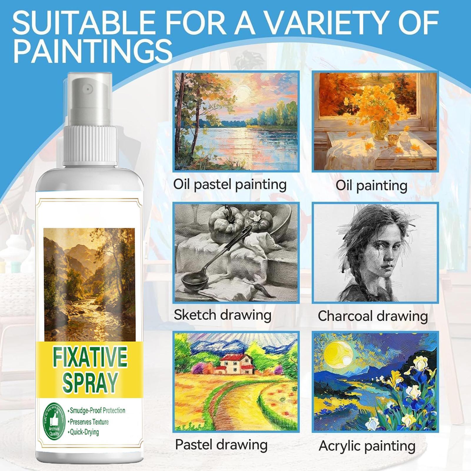 120ml Fixative Spray Smuge-Pro - Spray Paint Primer recension och pris