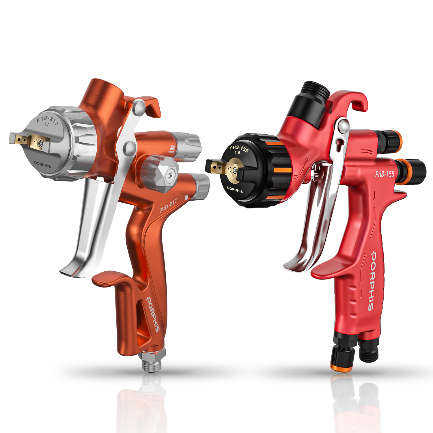 PORPHIS 2-Gun Spray Kit HVLP P - Spray Paint Primer recension och pris