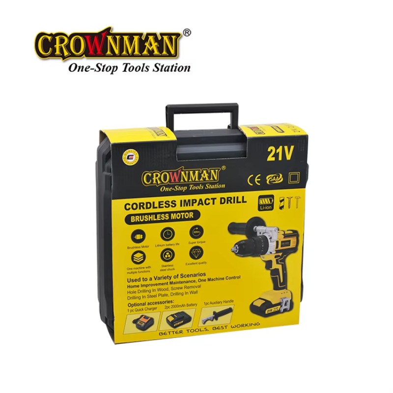 Power Brushless Motor 80N.m 13 - Power Drill Cordless recension och pris