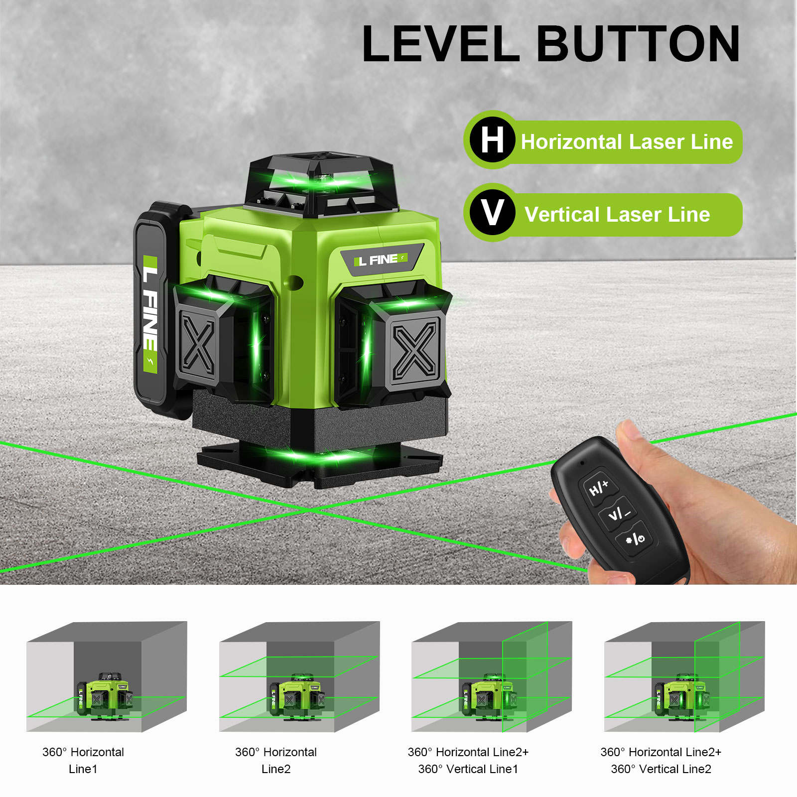Laser Level Self-Leveling Hori - Home Improvement Warehouse recension och pris