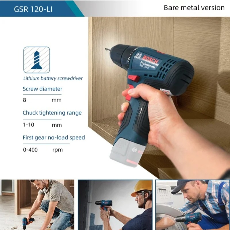 BOSCH GSR120-LI 12V Cordless D - Power Drill Cordless recension och pris