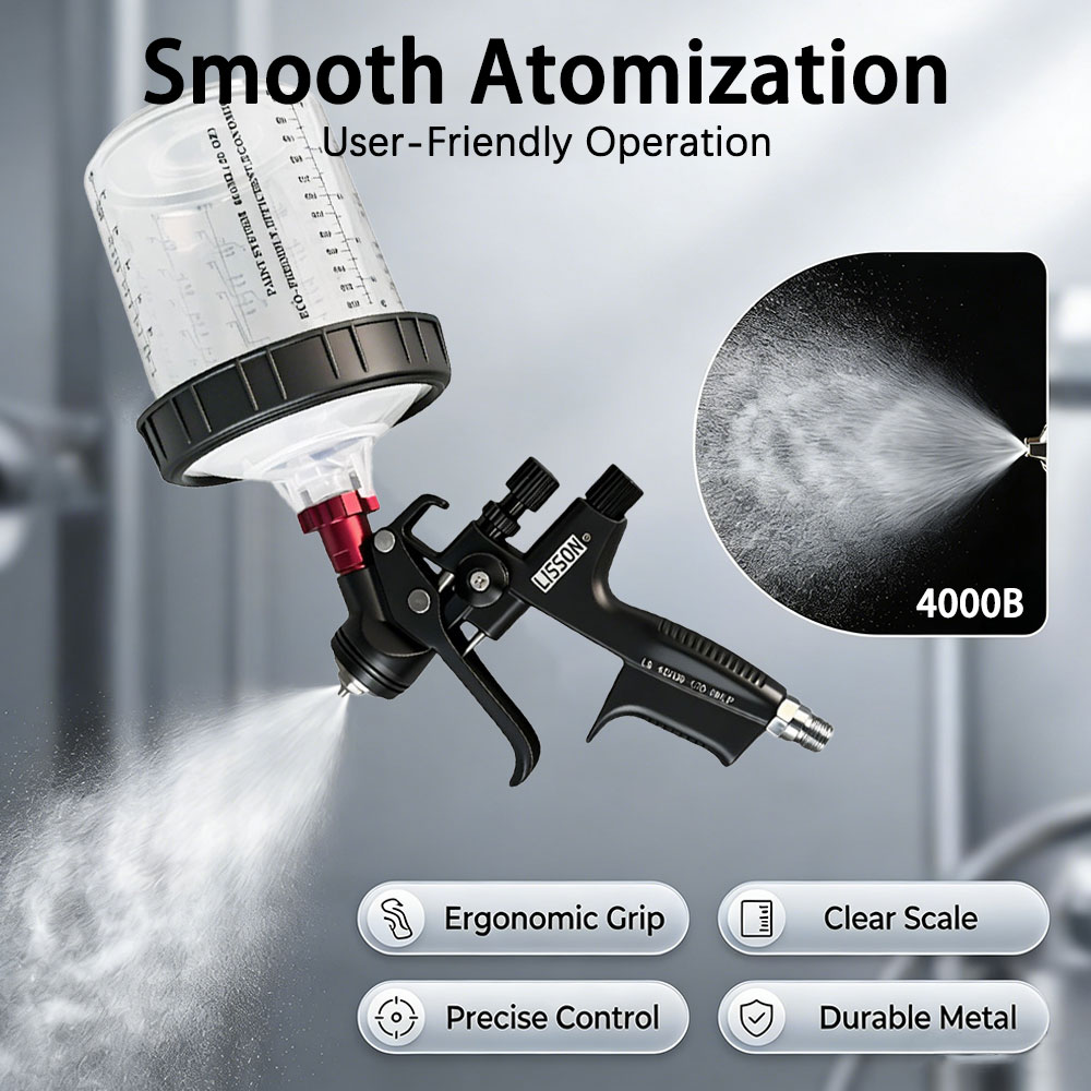 Hvlp Spray Gun with Adapter an - Spray Paint Primer recension och pris