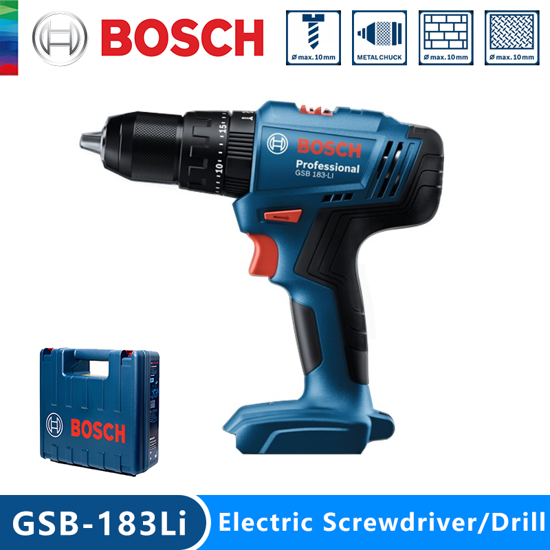 Bosch Electric Drill GSB183-LI - Power Drill Cordless recension och pris
