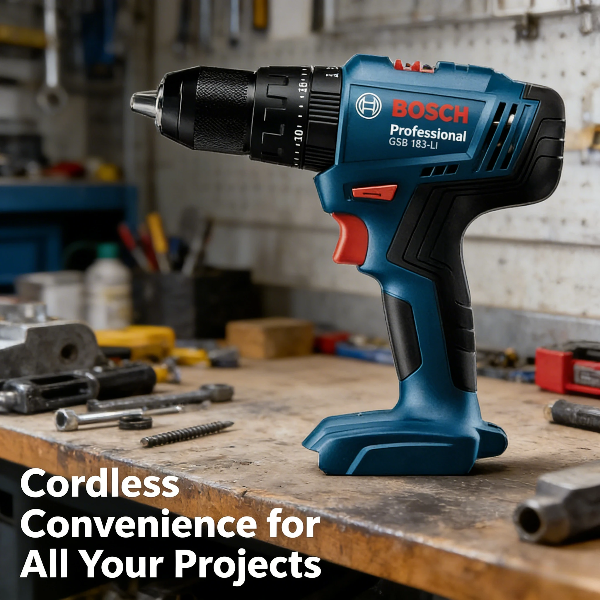 Bosch GSB183-LI Electric Drill - Power Drill Cordless recension och pris